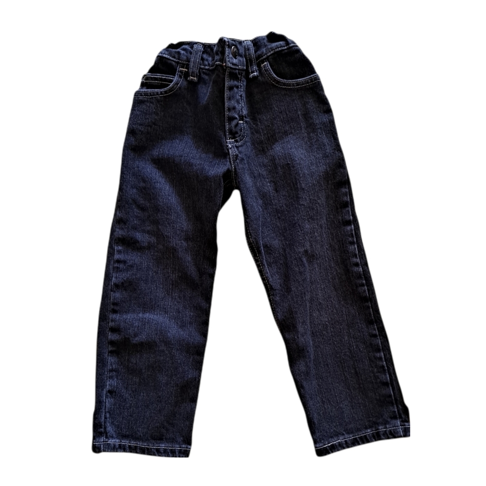 Wrangler black jeans with adjustable waist